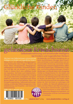 Libro: Niños felices, adultos serenos - Contraportada